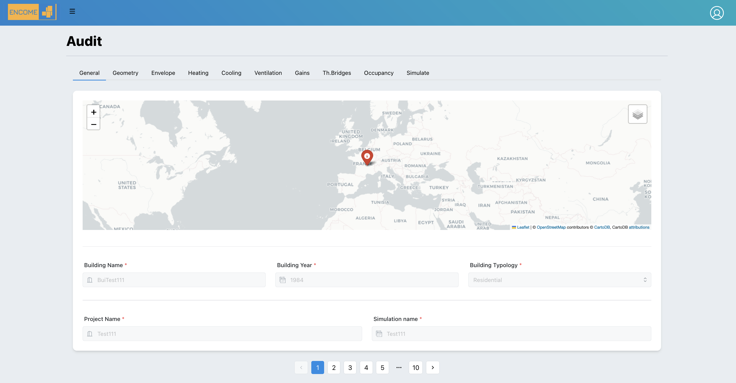 Audit - General Page